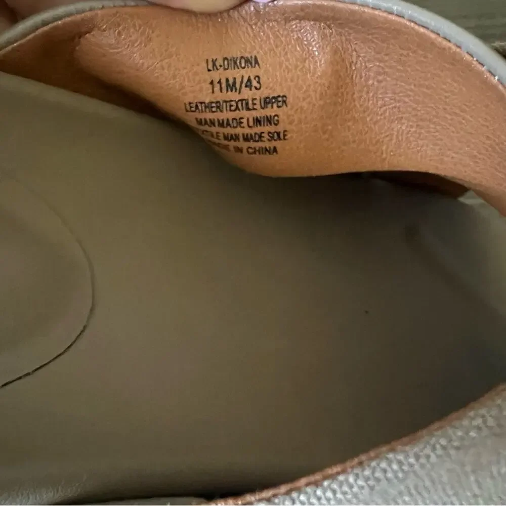 Lucky Brand Dikona Strappy Platform Wedge Sandal 11M